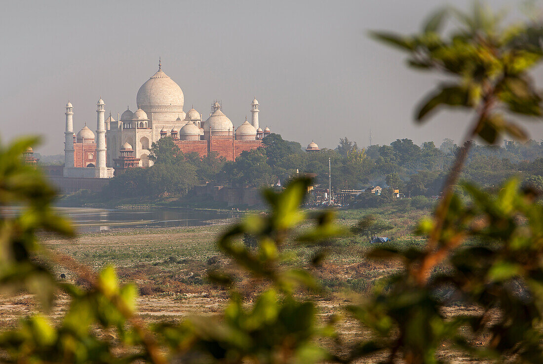 Taj Mahal, UNESCO-Welterbestätte, Agra, Uttar Pradesh, Indien