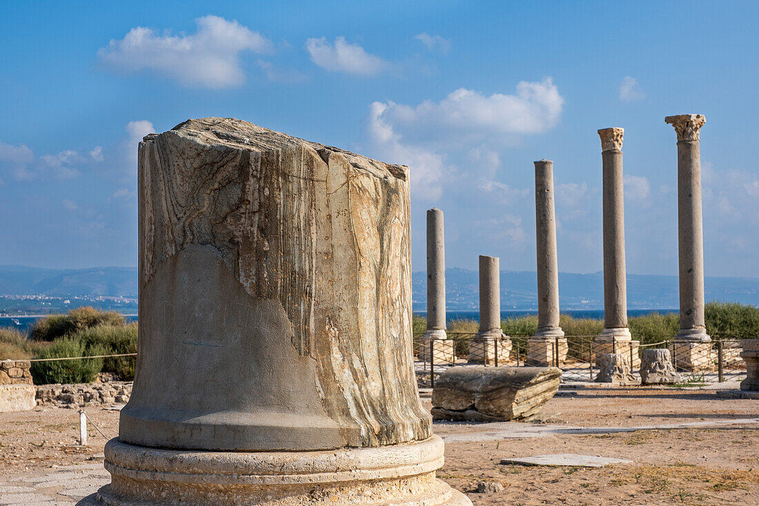 Archäologische Ausgrabungsstätte Al-Mina, Tyrus (Sour), Libanon.