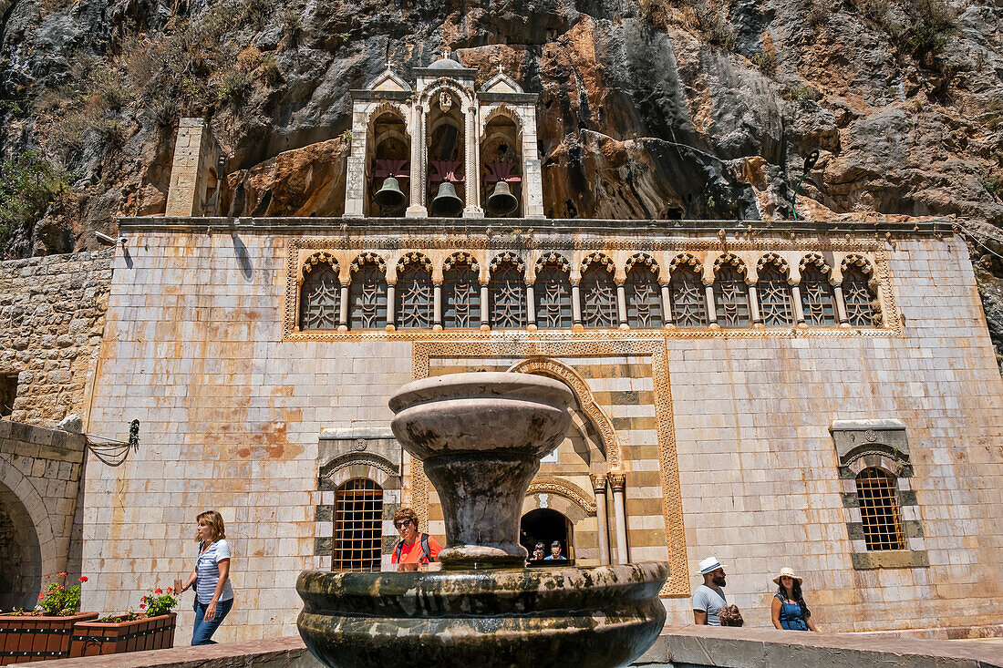 Die Kirche des Heiligen Antonius, Kloster Qozhaya, Qadisha-Tal, Libanon