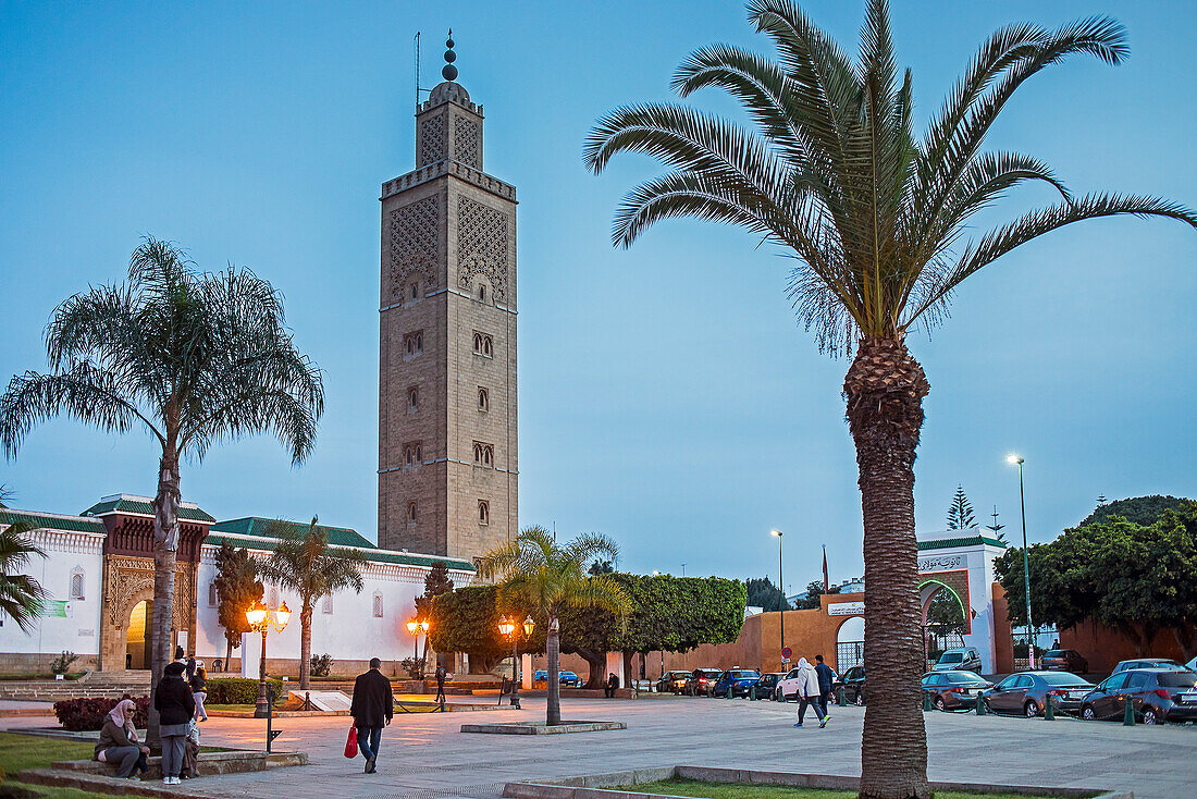 Assounna-Ave-Tachfin-Moschee, Rabat. Marokko