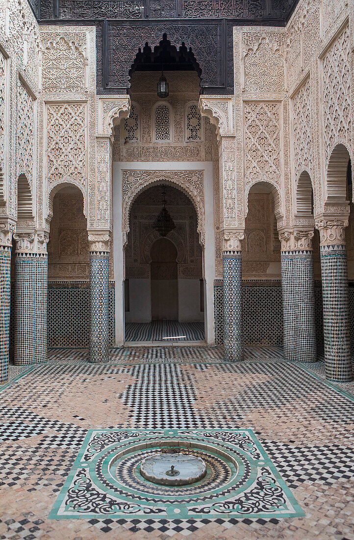 Medersa Abu al-Hassan, Sale, in der Nähe von Rabat, Marokko