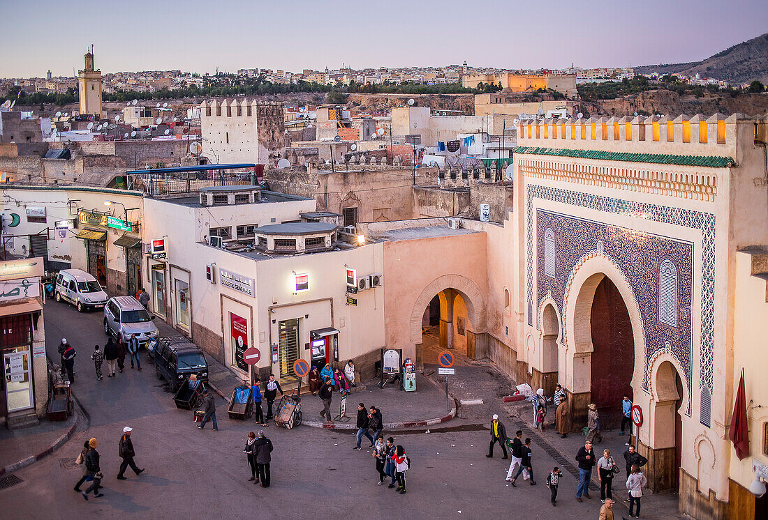 Bab Bou Jeloud-Tor, Medina,Fes.Marokko