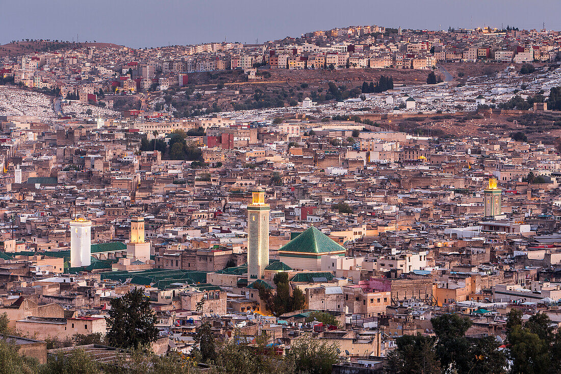 Skyline, Fez. Marokko