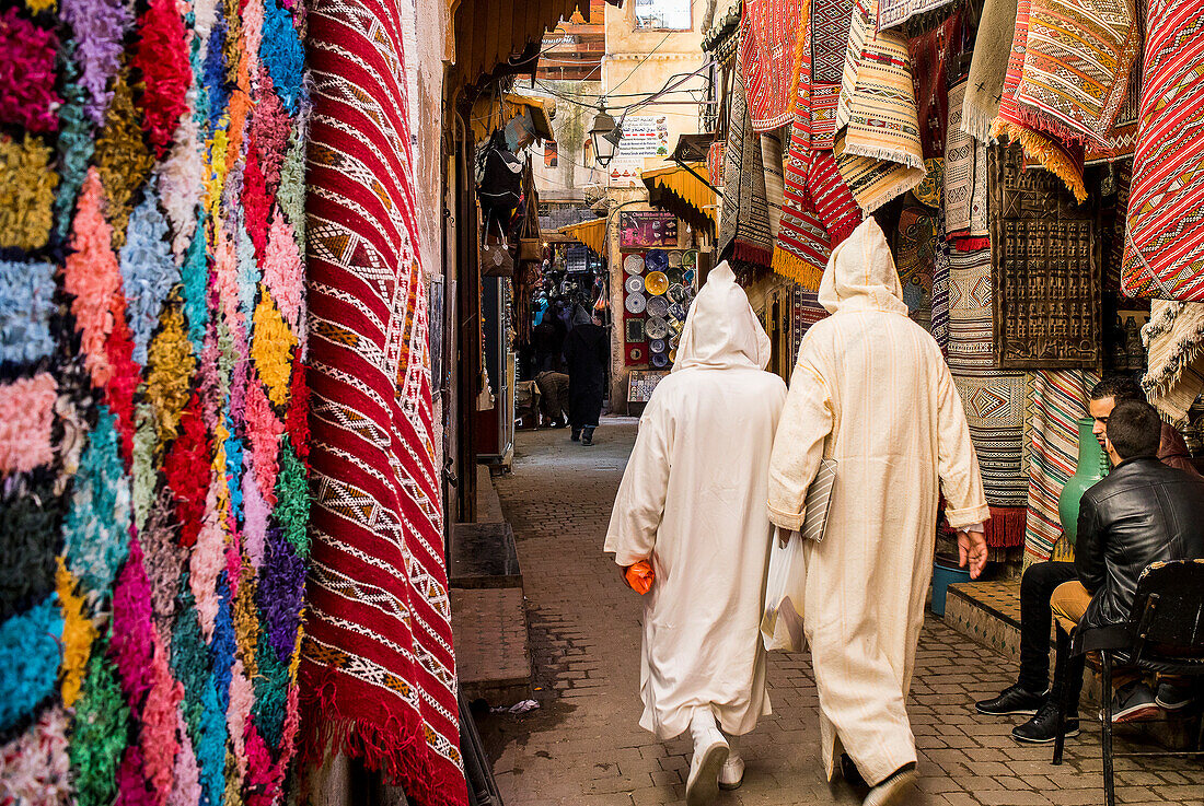 Straßenszene, Medina, Fez. Marokko