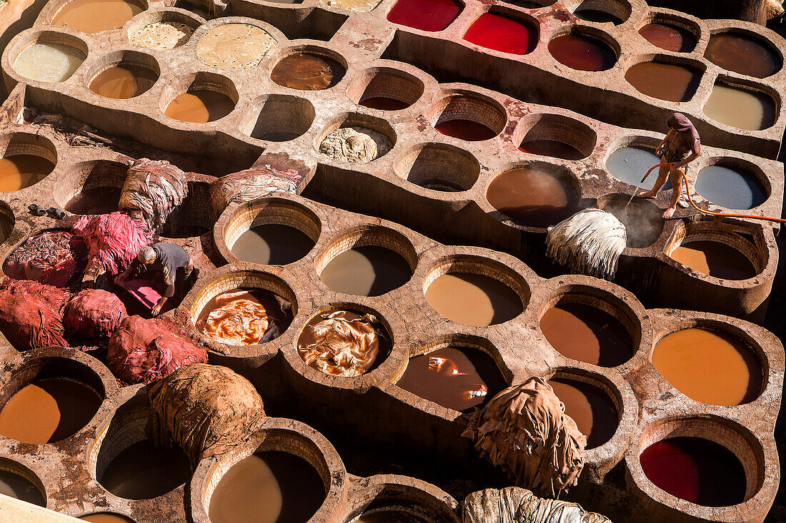 Chouwara tanneries. Fez. Morocco