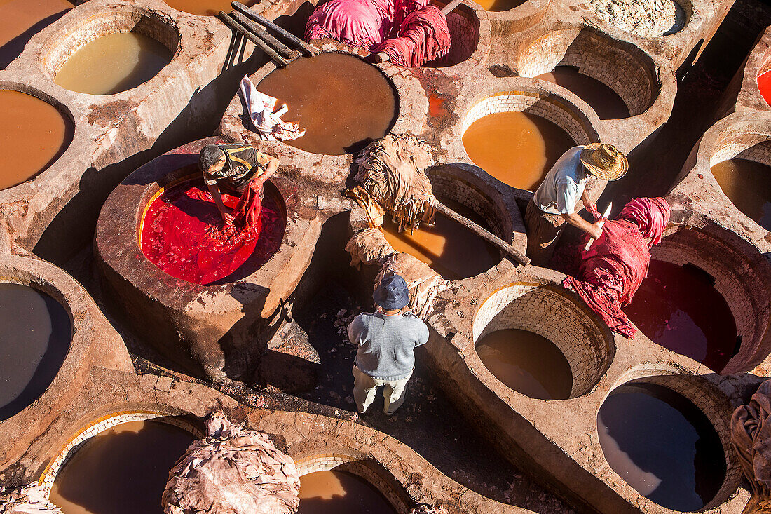 Chouwara tanneries. Fez. Morocco