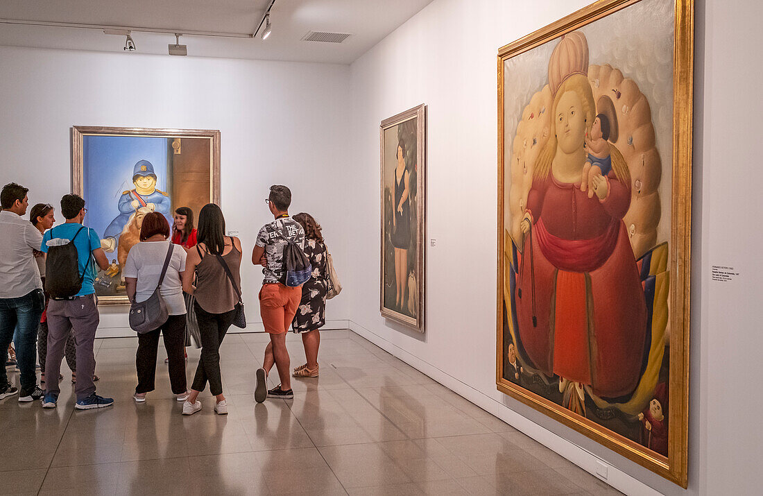Paintings by Fernando Botero, Antioquia Museum, Museo de Antioquia, Medellín, Colombia