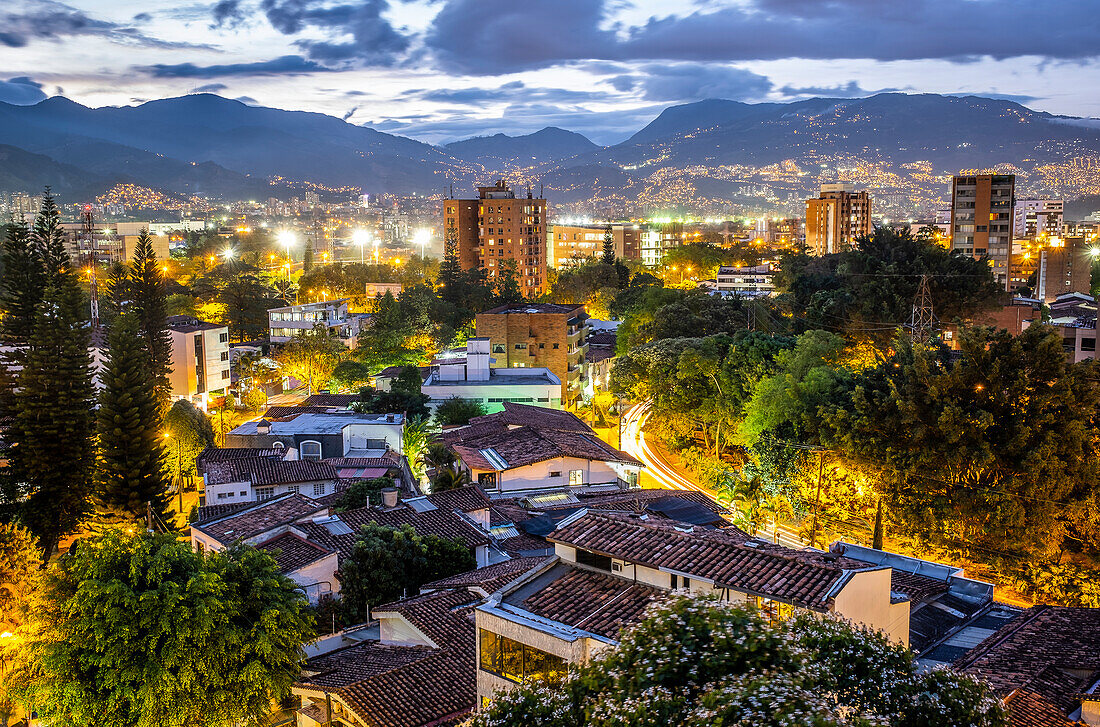Skiline, El Poblado, Medellín, Kolumbien
