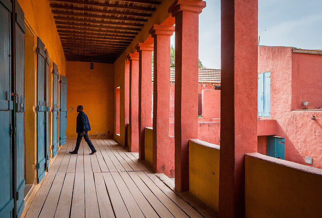 Das Sklavenhaus, Insel Goree, UNESCO-Welterbestätte, in der Nähe von Dakar, Senegal, Westafrika, Afrika