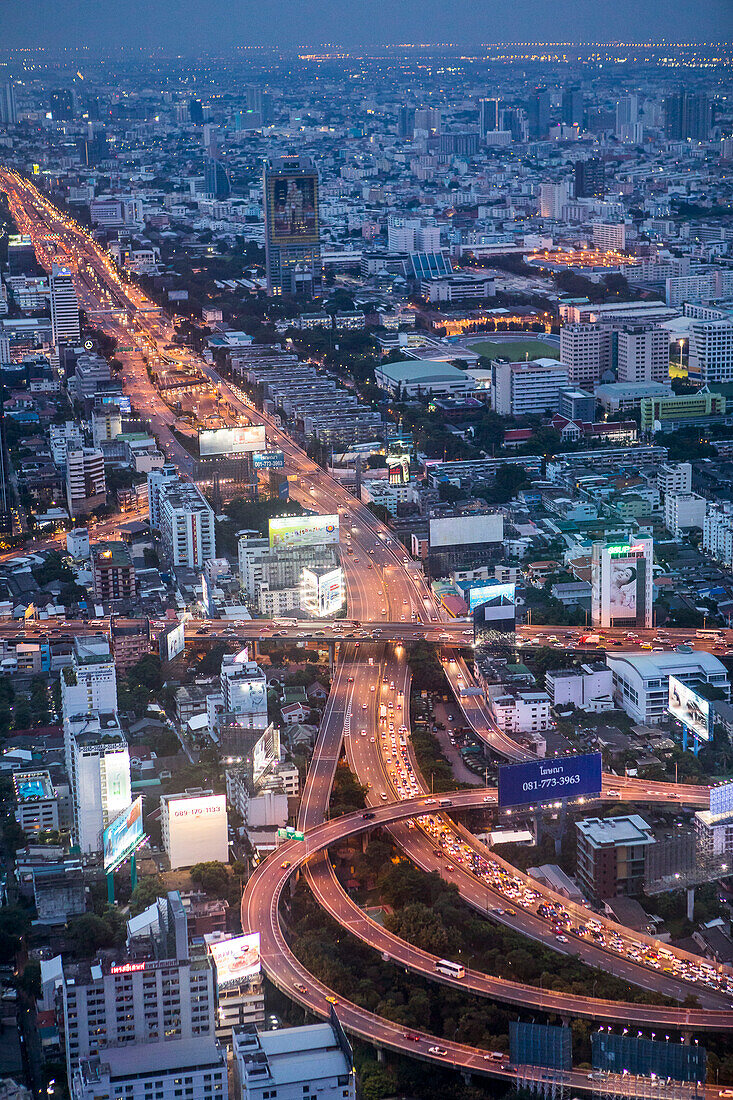 Chalerm Maha Nakhon Expy Schnellstraße, Bangkok, Thailand