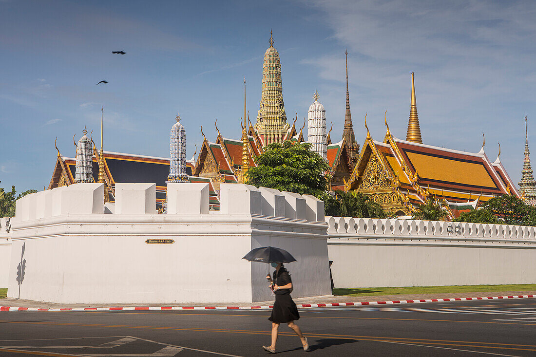 Emerald Buddha Wat Phra Kaeo temple, Grand Palace, Bangkok, Thailand