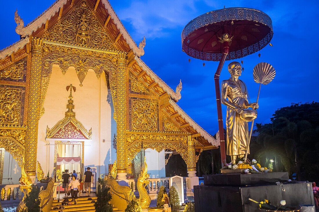 Wat Phra Singh temple, Chiang Mai, Thailand