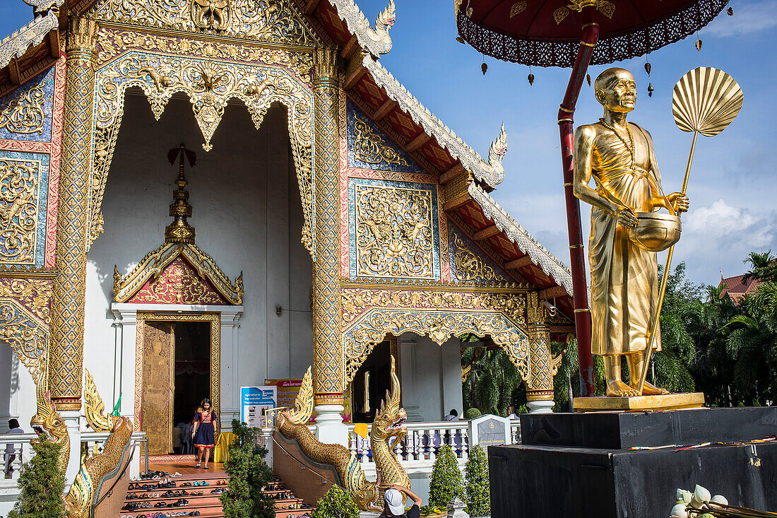 Wat Phra Singh-Tempel, Chiang Mai, Thailand