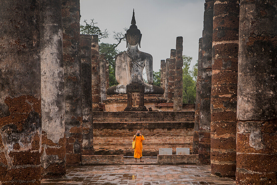 Wat Mahathat, Historischer Park von Sukhothai, Sukhothai, Thailand