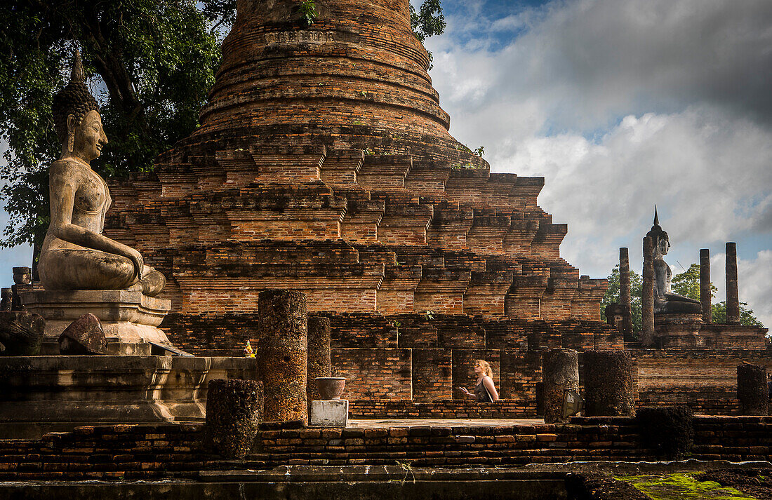 Wat Mahathat, Sukhothai Historical Park, Sukhothai, Thailand