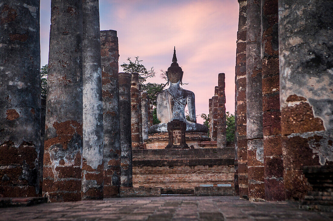 Wat Mahathat, Sukhothai Historischer Park, Sukhothai, Thailand