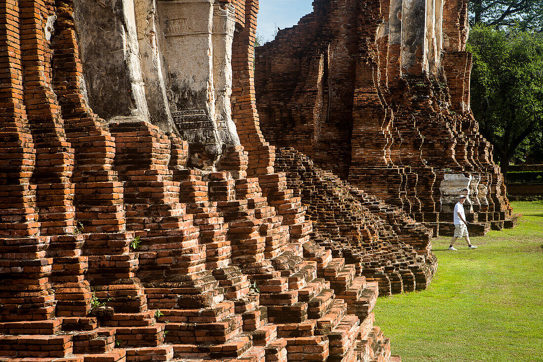 Wat Mahathat temple, in Ayutthaya, Thailand