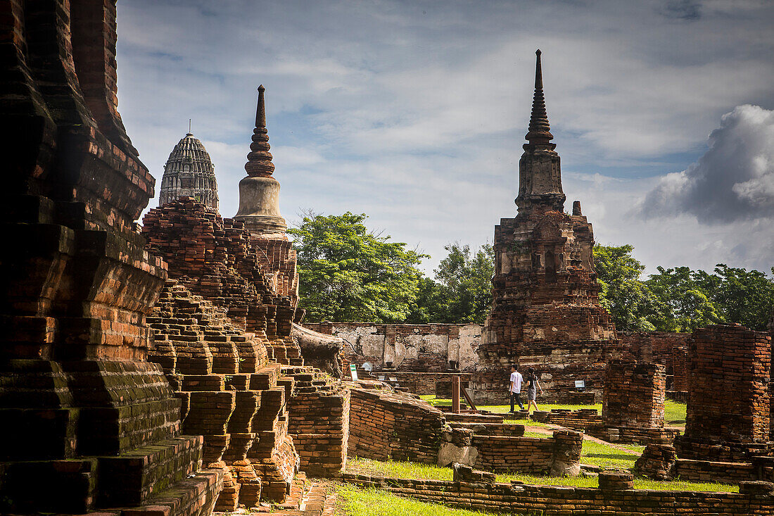 Wat Mahathat-Tempel, in Ayutthaya, Thailand
