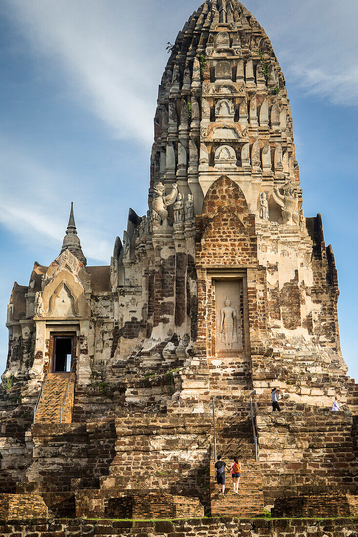 Wat Ratchaburana Tempel, Ayuthaya, Thailand