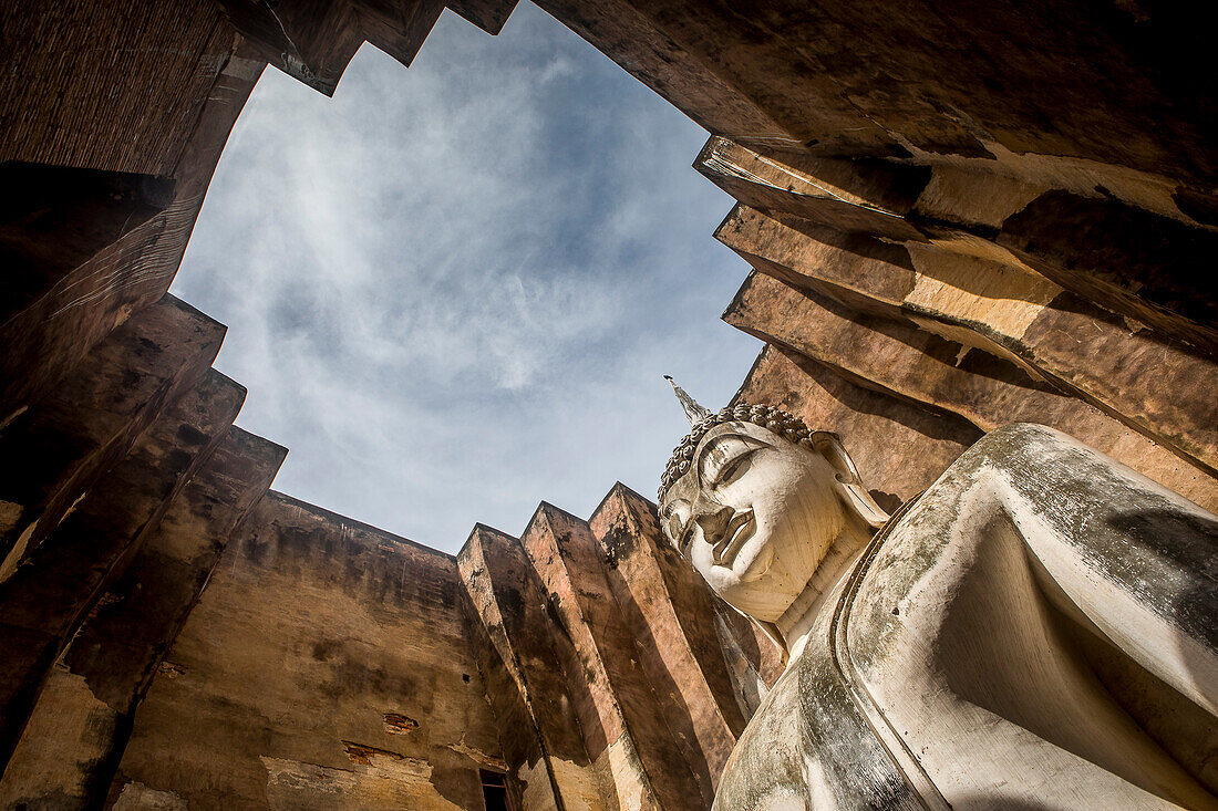 Wat Si Chum, in Sukhothai historical park, Sukhothai, Thailand