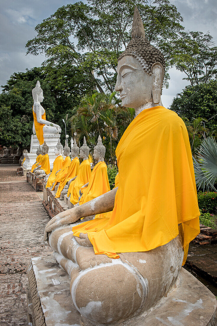 Wat Yai Chai Mongkhon Tempel, Ayutthaya, Thailand