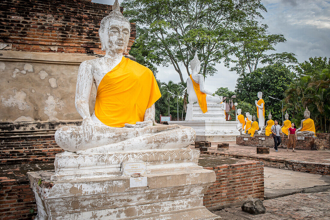 Wat Yai Chai Mongkhon Tempel, Ayutthaya, Thailand