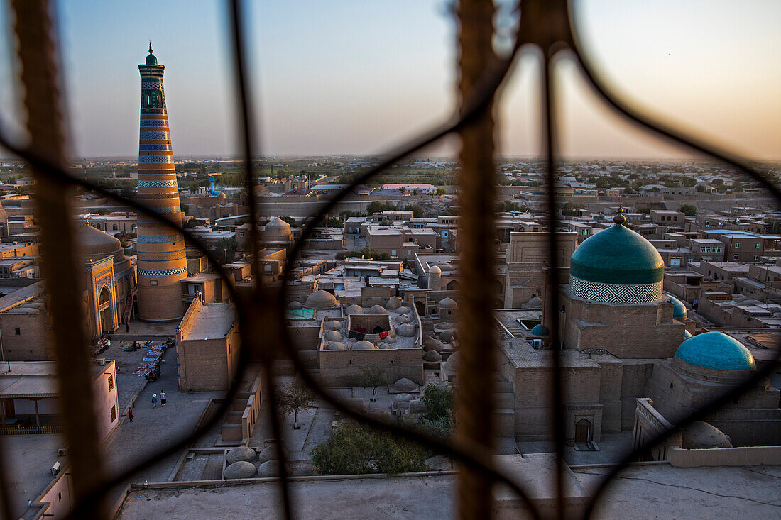 Skyline, Khiva, Uzbekistan