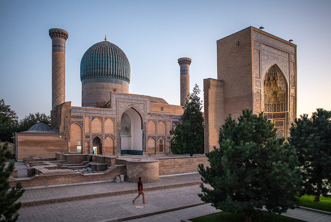 Gur-e Amir-Mausoleum, Samarkand, Usbekistan