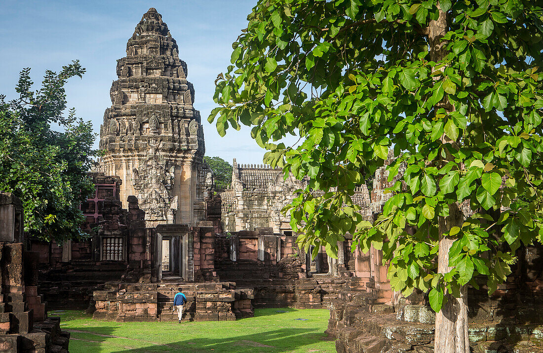 Zentrales Heiligtum, in Prasat Hin Phimai (Phimai Historical Park), Phimai, Provinz Nakhon Ratchasima, Thailand