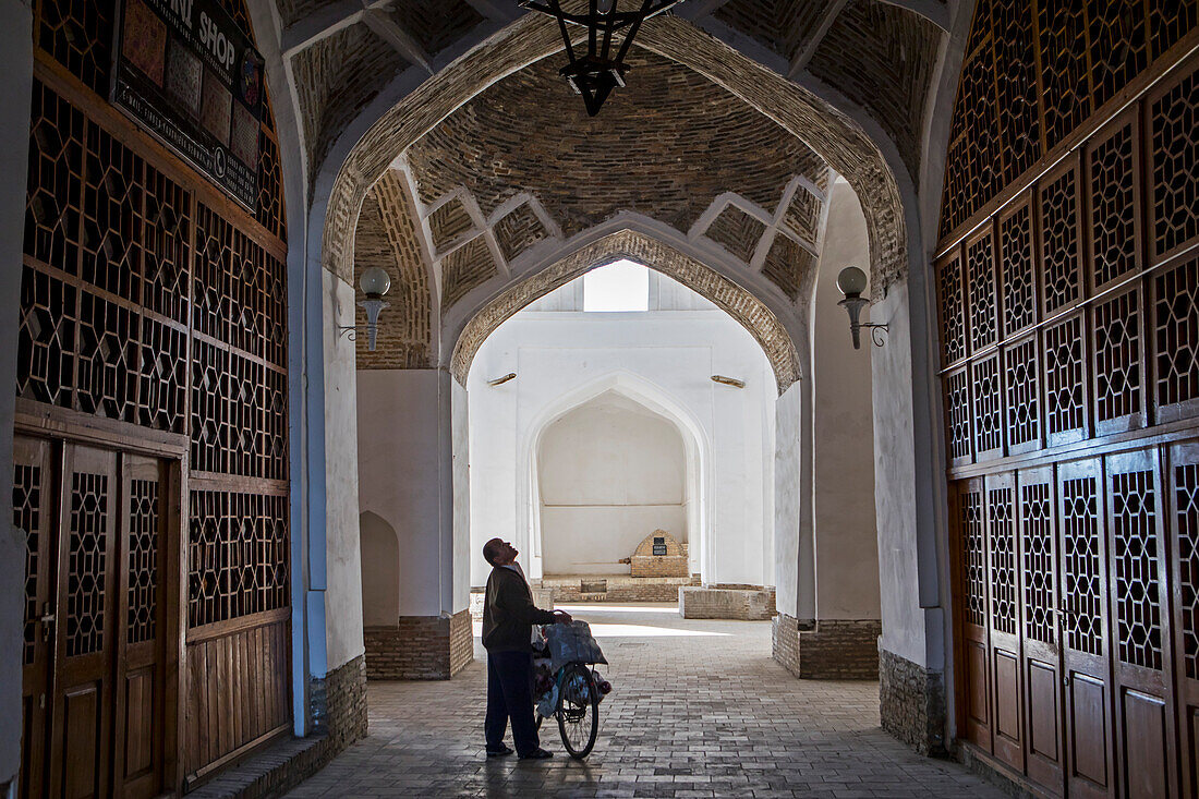 Taki-Telpak-Furushon-Basar, Buchara, Usbekistan