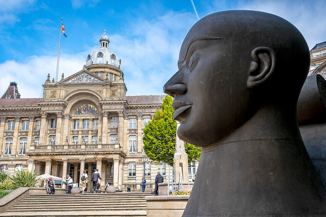 Victoria Square and town hall , Birmingham, England