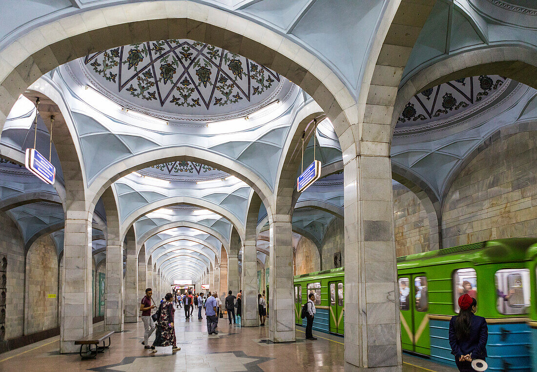 Alisher Navoi Station, U-Bahn, Taschkent, Usbekistan