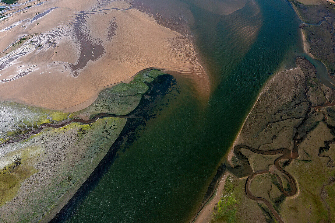 Biosphärenreservat Urdaibai-Mündung, Mündung des Flusses Oka, Region Gernika-Lumo, Provinz Biskaya, Baskenland, Spanien
