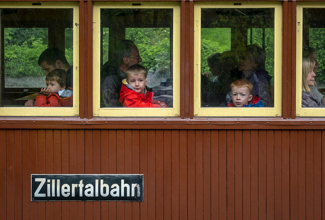 Travellers, Llanfair and Welshpool Steam Railway, Wales