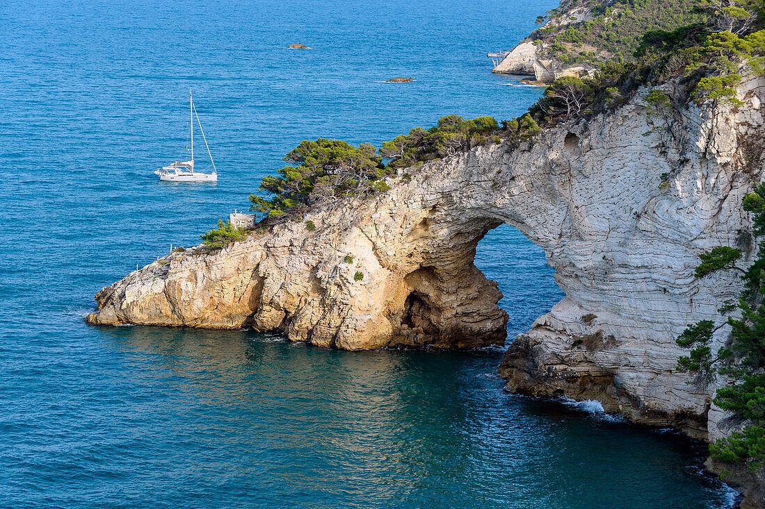 Arco di san Felice,Vieste,Gargano,Puglia,Italy,Europe