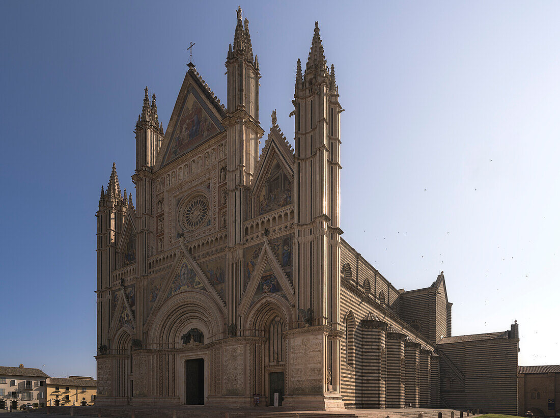 Orvieto Cathedral (Duomo di Orvieto) Orvieto, Terni province, Umbria, Italy, Europe