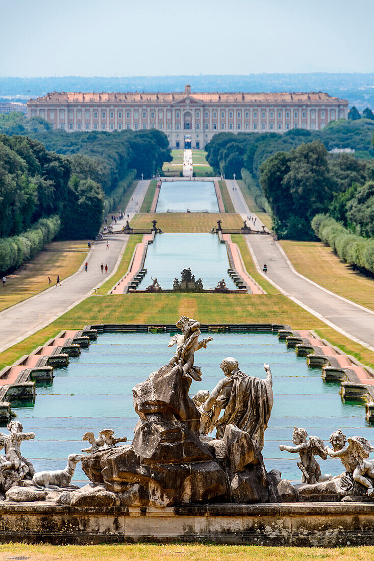 Royal palace of Caserta, Campania,Italy,Europe