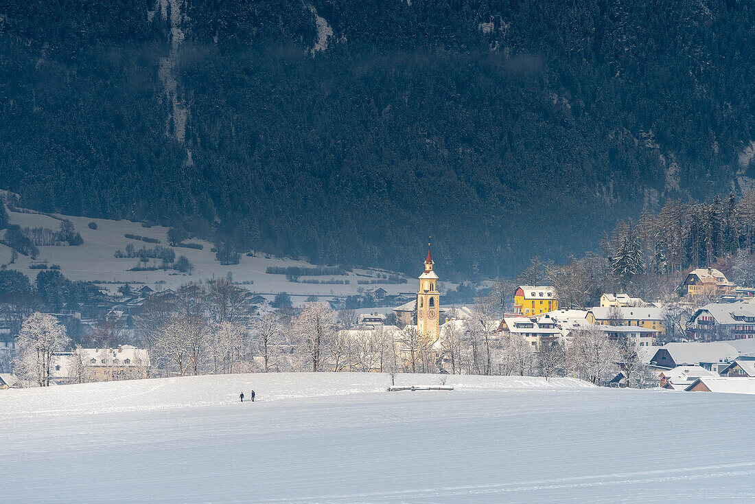 Bruneck / Brunico, South Tyrol, Trentino-Alto Adige, Italy. The small village of Dietenheim