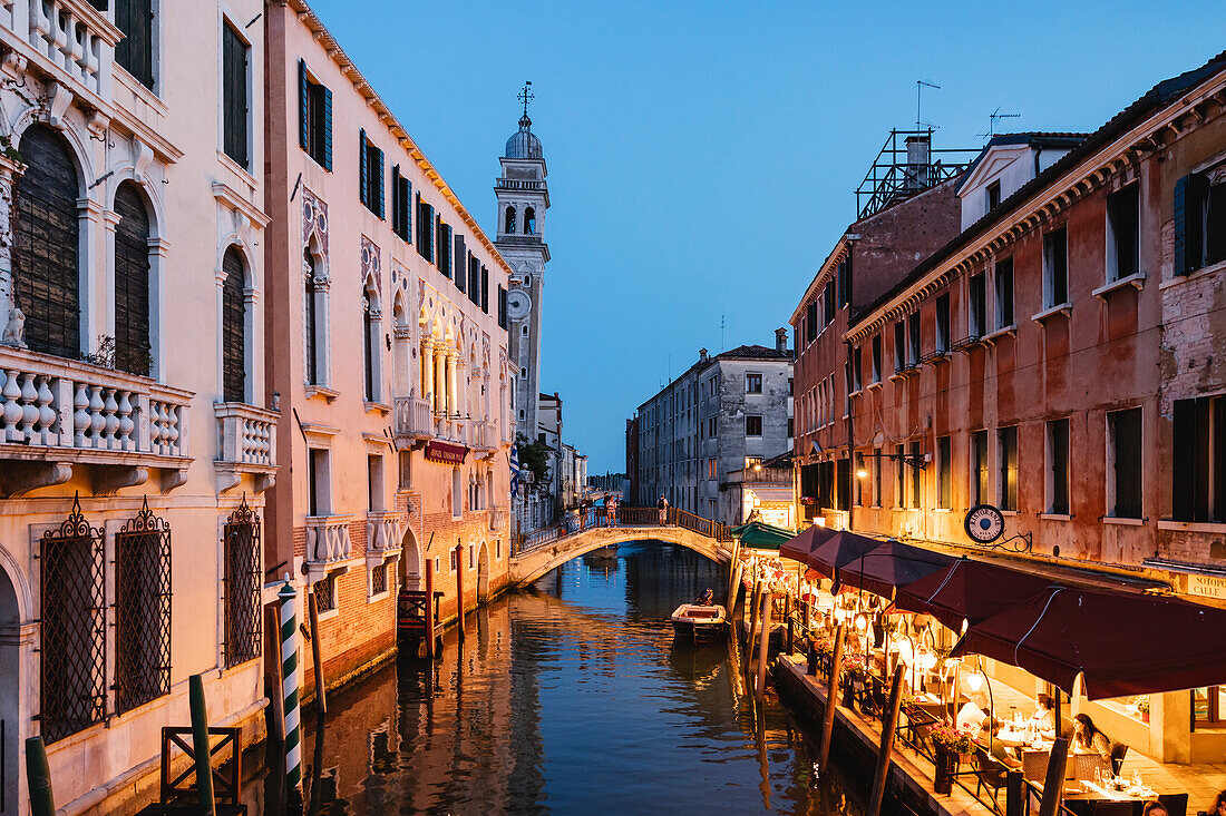 Die griechisch-orthodoxe Kirche des Heiligen Georg. Venedig, Venetien, Italien, Europa.