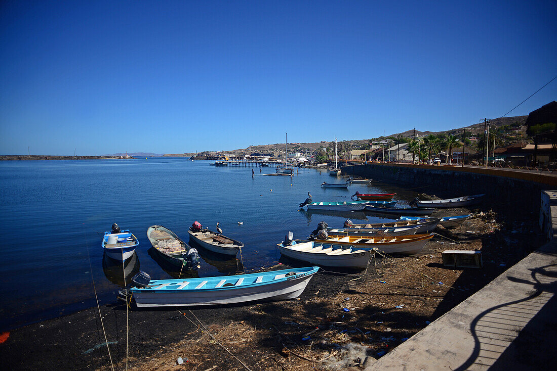 Fishing boats in Santa Rosalia, Baja California Sur, Mexico