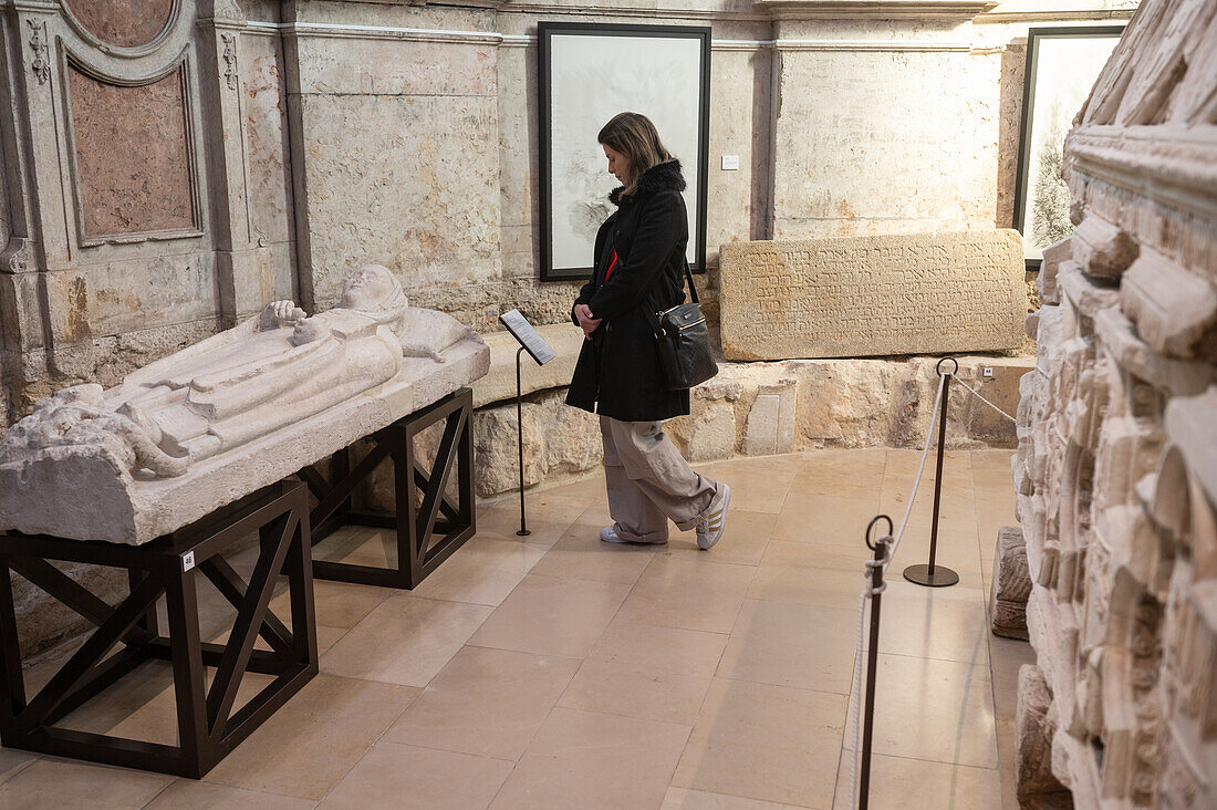 The Carmo Archaeological Museum (MAC), located in Carmo Convent, Lisbon, Portugal