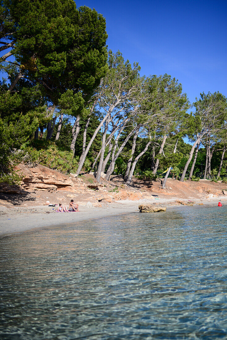 Cala Formentor beach in Mallorca, Spain