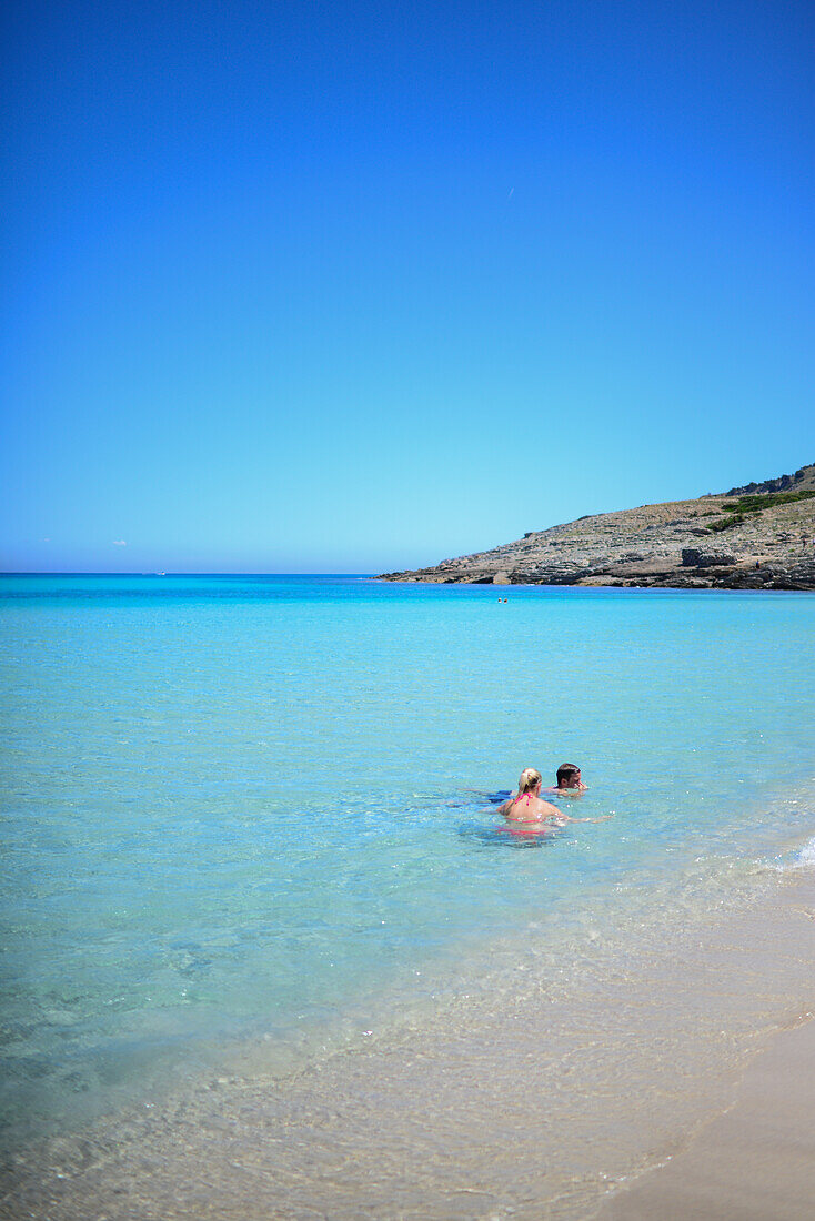 Beautiful Cala Mesquida beach in Mallorca, Spain