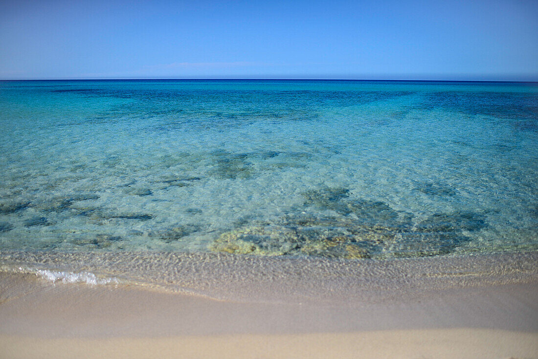 Schöner Strand Cala Mesquida auf Mallorca, Spanien