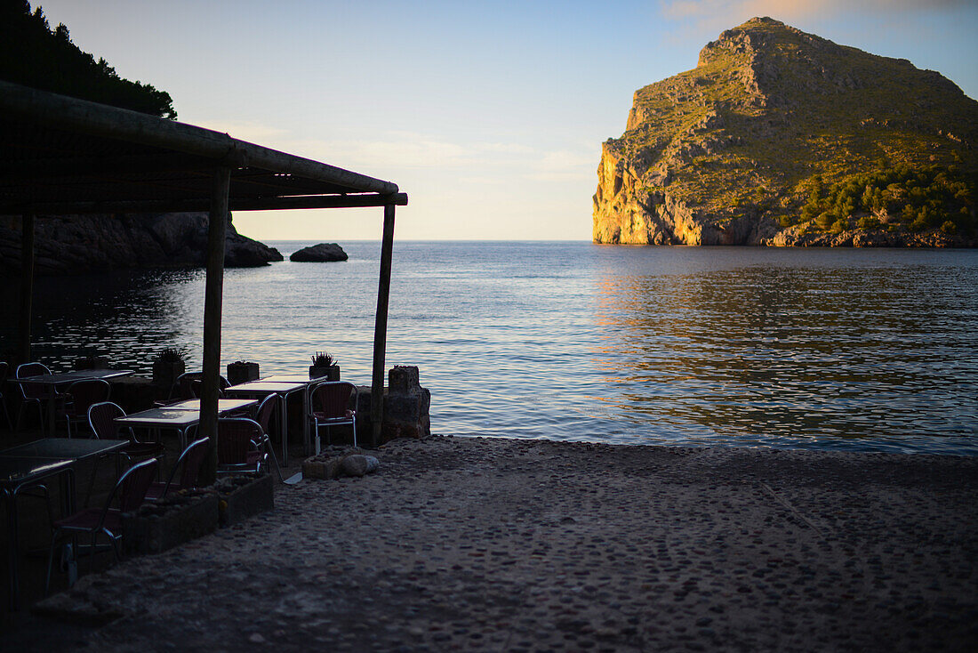 Sa Calobra beach in Mallorca, Spain