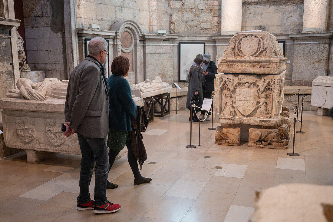 The Carmo Archaeological Museum (MAC), located in Carmo Convent, Lisbon, Portugal