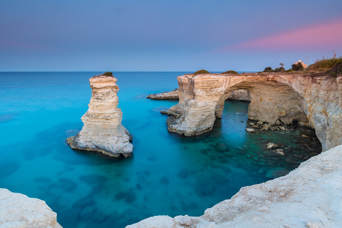 Torre Sant Andrea bei Melendugno, Bezirk Lecce, Apulien, Italien