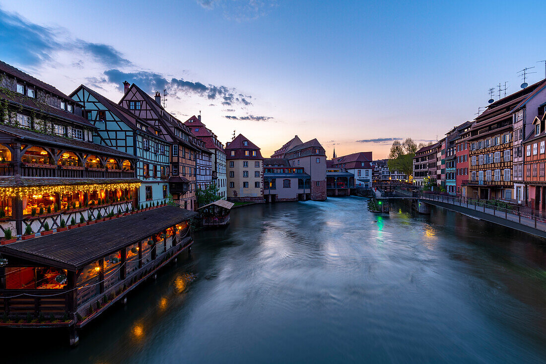 Stadtteil Petite France in Straßburg, Frankreich