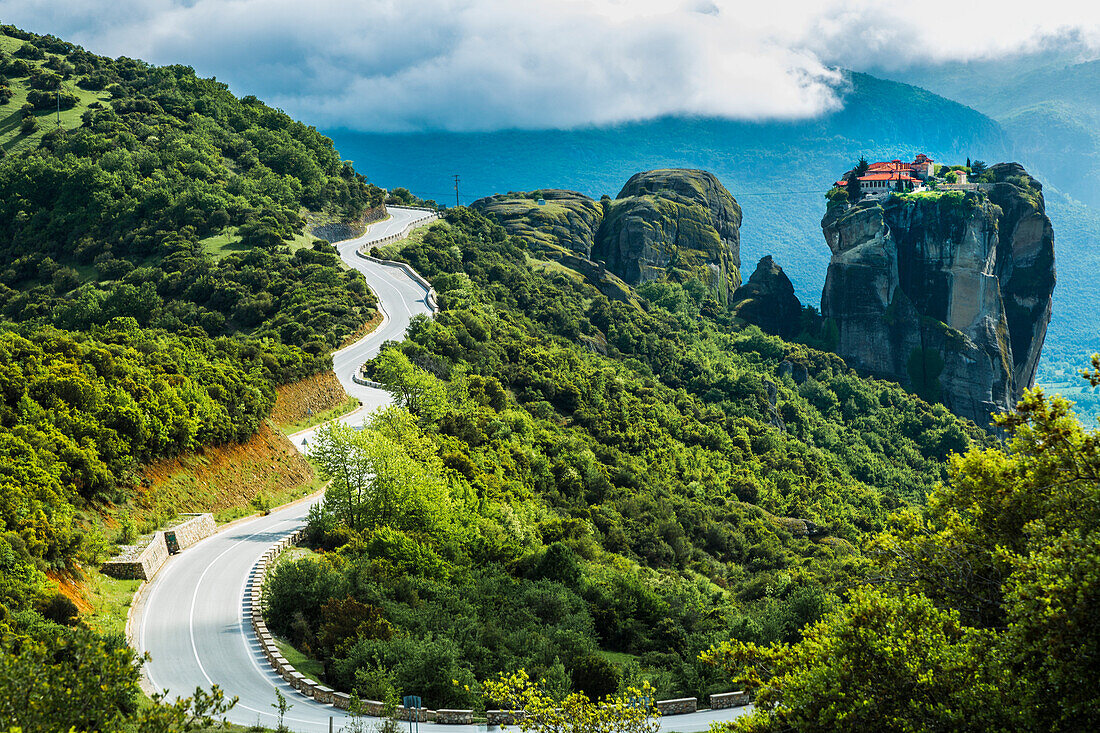 Monastery of Moni Agias Triados or Monastery of the Holy Trinity, Meteora, Thessaly, Greece