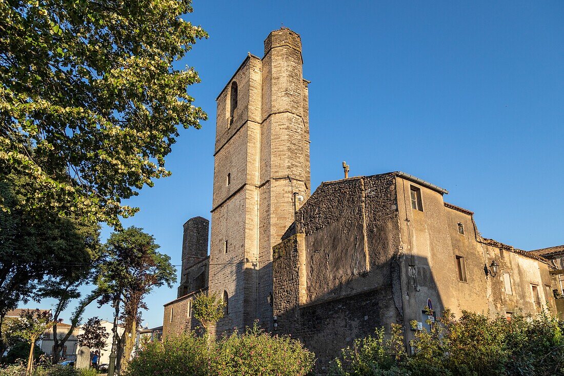 Kirche Saint-Felix, lezignan-corbieres, aude, okzitanien, frankreich